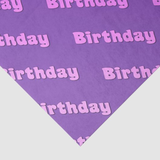 誕生日（紫） 薄葉紙 (詳細)