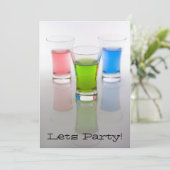 誕生日 / 結婚前パーティー招待状 招待状 (スタンド正面)