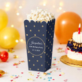 誕生日 結婚式 青い水玉 ドット おしゃれなギフトボックス フェイバーボックス