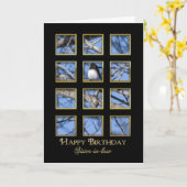 誕生日 – 義姉 カード (黄色い花)