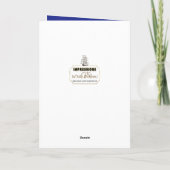 誕生日、義理の息子、帆が付いている船、夜 カード (裏面)