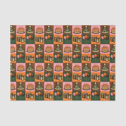 誕生日 薄葉紙 (正面)