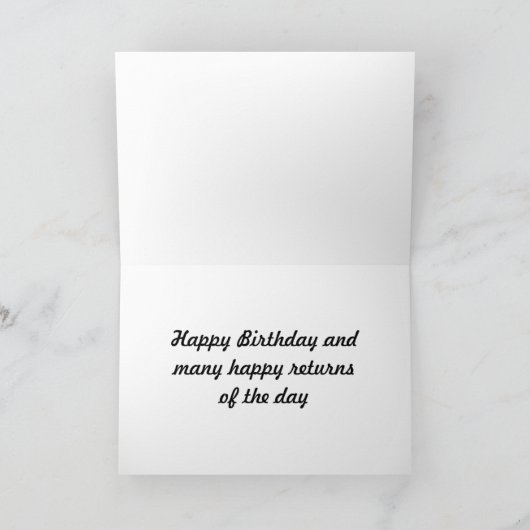 誕生日-裁縫 カード (内部)