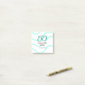 誕生日 記念日 名前 日付 50歳 誕生日 ポストイット (デスク上)
