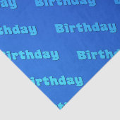 誕生日（青） 薄葉紙 (詳細)