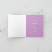 誕生日、願い カード (内部)