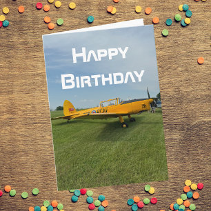 誕生日 飛行機 写真 クール 航空 パイロット 楽しい カード