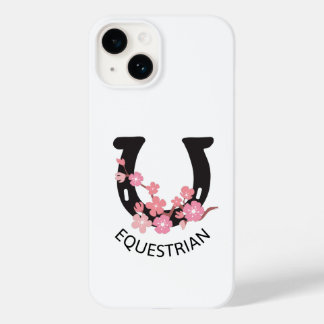 誕生日 馬術 ギフト 馬 乗り手 馬蹄形 Case-Mate iPhone 14ケース