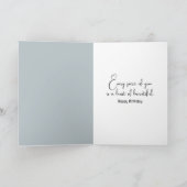 誕生日（鳥）ショウジョウコウカンチョウイン樺の木ツリーフォレスト シーズンカード (内部)