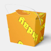 誕生日（黄色） フェイバーボックス (裏面サイド)