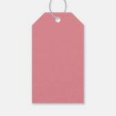 誕生日 – 黒い黒板 – ギフトラベル ギフトタグ (裏面)