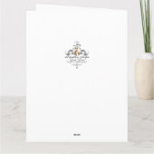 誕生日 – 黒い黒板 – グリーティングカード (裏面)