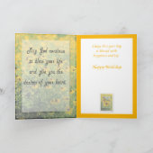 誕生日-黒目のSusansの挨拶状 カード (内部)