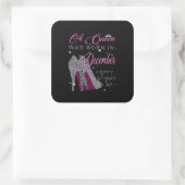 誕生日 | 12月に女王生まれが誕生 スクエアシール (バッグ)