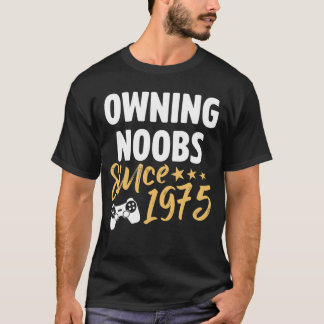 誕生日 1975 女の子 男の子 ゲーマー ゲーム ギフト Tシャツ