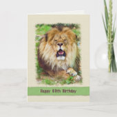誕生日, 69th, Roaring Lion カード (正面)