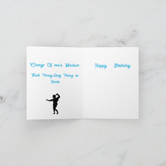 誕生日: 75日 カード (内部)