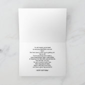 誕生日, 75th, Getting Old, Parrot, Card カード (内部)