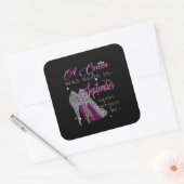 誕生日 | 9月に女王生まれが来た スクエアシール (封筒)