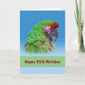 誕生日, 95th, Green Parrot カード (正面)