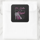 誕生日 | Aクイーンが生まれ入ってい威厳があるた スクエアシール (バッグ)