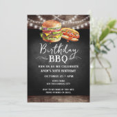 誕生日 BBQ 50歳の誕生日パーティー招待状 招待状 (スタンド正面)