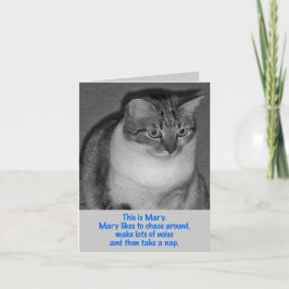 誕生日- Be Mary カード