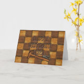 誕生日- BRO - CARPENTER/建築 カード (黄色い花)