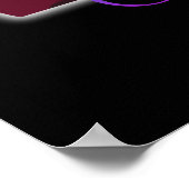 誕生日 | October Girl I May Not Be Perfect ポスター (角)