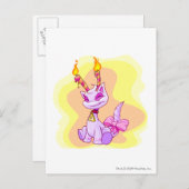 誕生日Aisha ポストカード (正面/裏面)