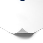 誕生日Bashサインインパーティーボード ポスター (角)