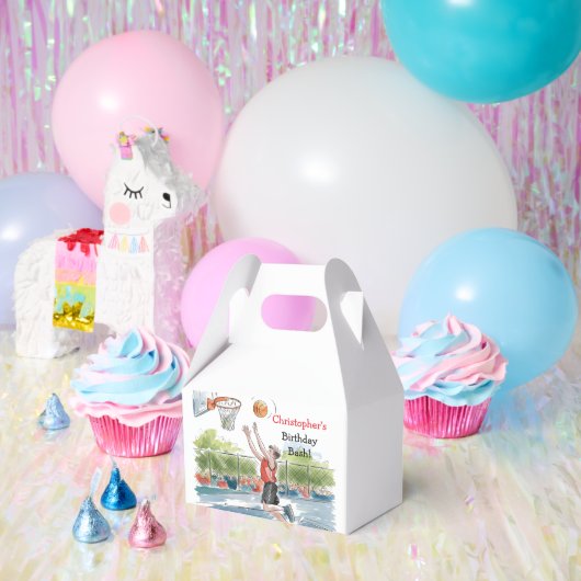 誕生日Bash:バスケと誇大広告 フェイバーボックス (パーティー)