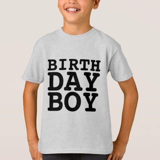 誕生日BOY Tシャツ (正面)
