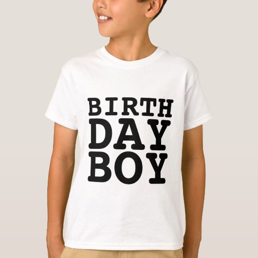 誕生日BOY Tシャツ (正面)