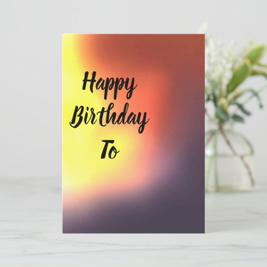 誕生日cad シーズンカード (スタンド正面)