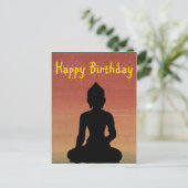誕生日card_buddha2 ポストカード (スタンド正面)