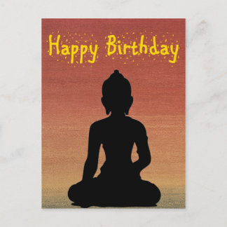 誕生日card_buddha2 ポストカード