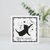 誕生日Catカスタマイズ可能 招待状 (スタンド正面)