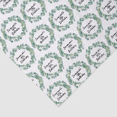 誕生日eucalyptus greeneryリース名スクリプト 薄葉紙 (詳細)