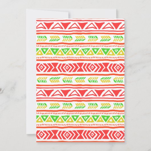 誕生日FIESTA - DOSを回す！ 招待状 (裏面)