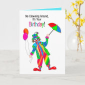 誕生日for Anyoneピエロ万華鏡のように千変万化するパターン収集 カード (黄色い花)