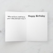 誕生日Gal,アットグリーティングカードデザインby Sarr カード (内部)