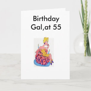 誕生日Gal,アットグリーティングカードデザインby Sarr カード