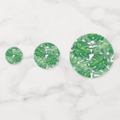 誕生日Iバプティスライオンイラストレーション パーソナライズされた コンフェッティ (裏面)