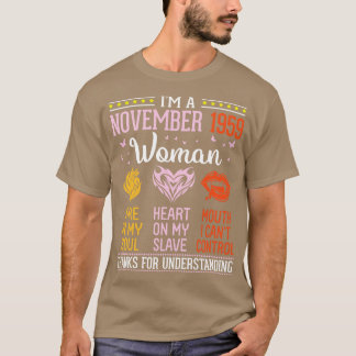 誕生日Im A 1959年11月の女性61年の火災 Tシャツ