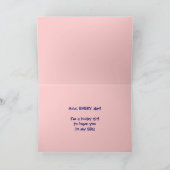 誕生日I'm a Lucky Garl女性のカーボーイ&カード – ウェスタン カード (内部)