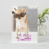 誕生日Invations 招待状 (スタンド正面)