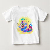 誕生日Meerca ベビーTシャツ (正面)