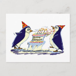 誕生日PeNgUiNs ポストカード