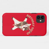 誕生日SQUADおもしろい unicorn誕生日プレゼント Case-Mate iPhoneケース (裏面(横))